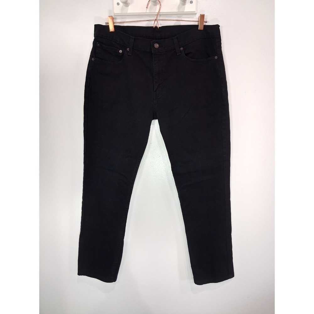Levis 511 Slim Fit Black Jeans Mens 36x30 Stretch Denim Pants